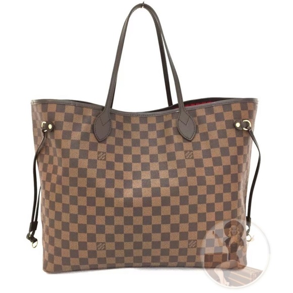 Louis Vuitton Handbags - Louis Vuitton Damier Ebene Neverfull GM Bag+Duster